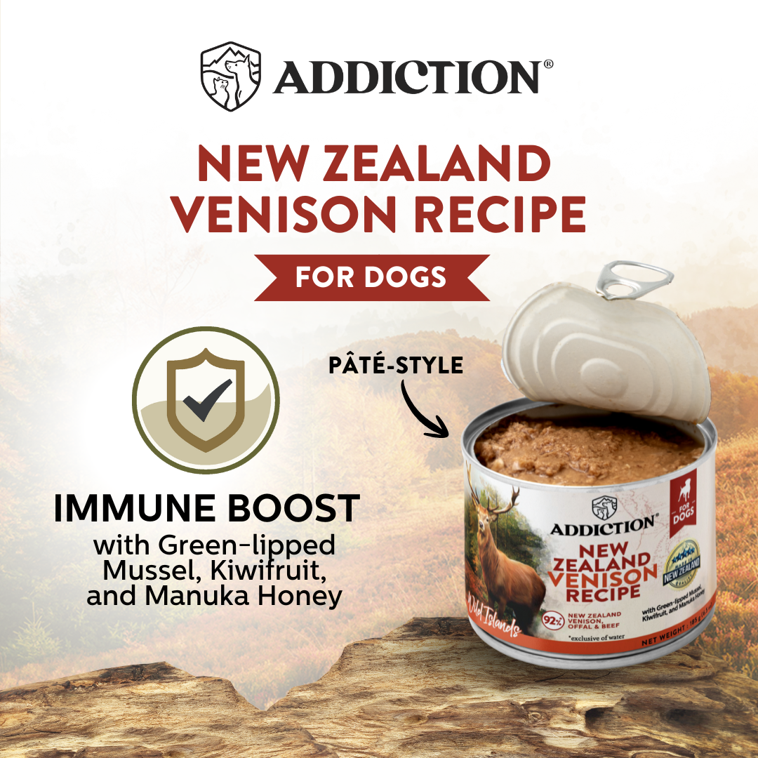 Wild Islands Venison Canned Dog Food 185g
