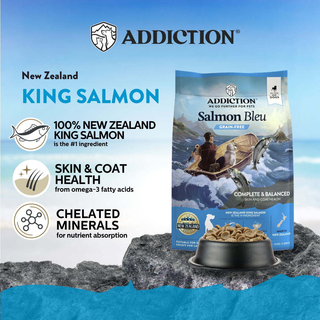Salmon Bleu Dry Dog Food 1.8kg, 9kg, 15kg