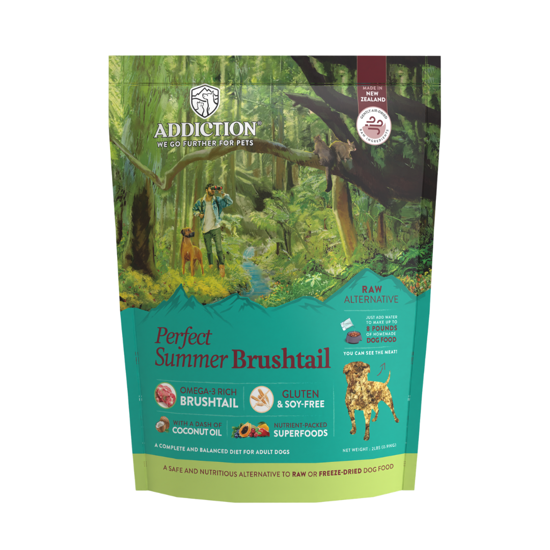 Perfect Summer Brushtail Air-Dried Dog Food 910g