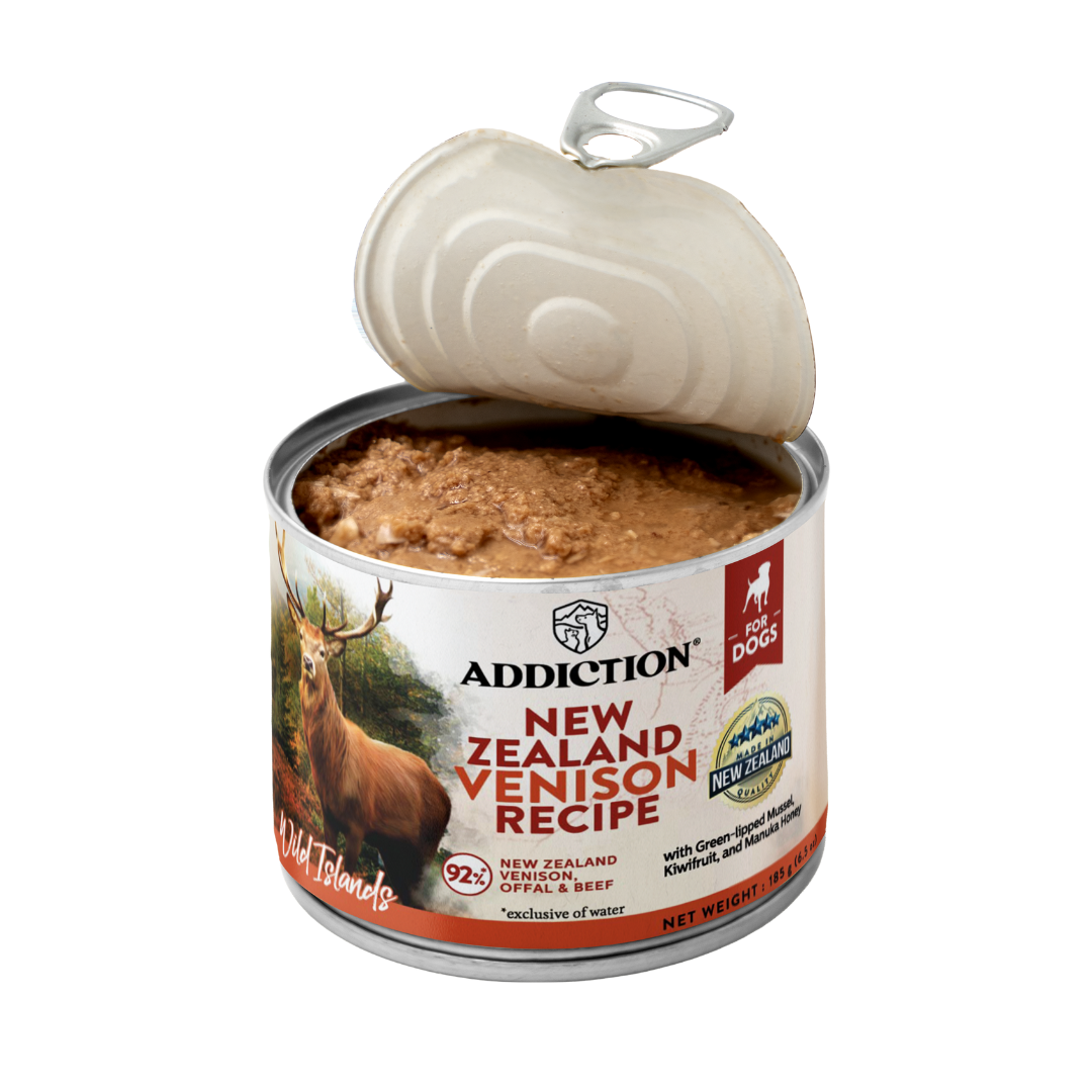Wild Islands Venison Canned Dog Food 185g