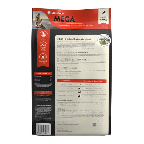 MEGA Lamb & Beef Dry Dog food for Medium to Large Dogs