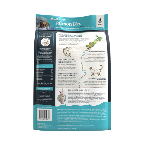 Salmon Bleu Dry Cat Food