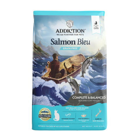 Salmon Bleu Dry Cat Food