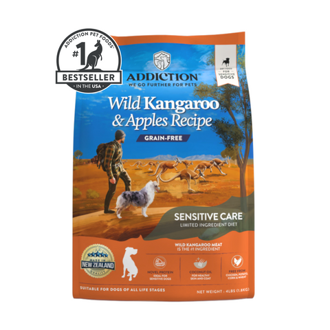 Wild Kangaroo Apples Dry Dog Food Addiction Pet Australia