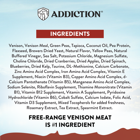 Viva La Venison Dry Dog Food