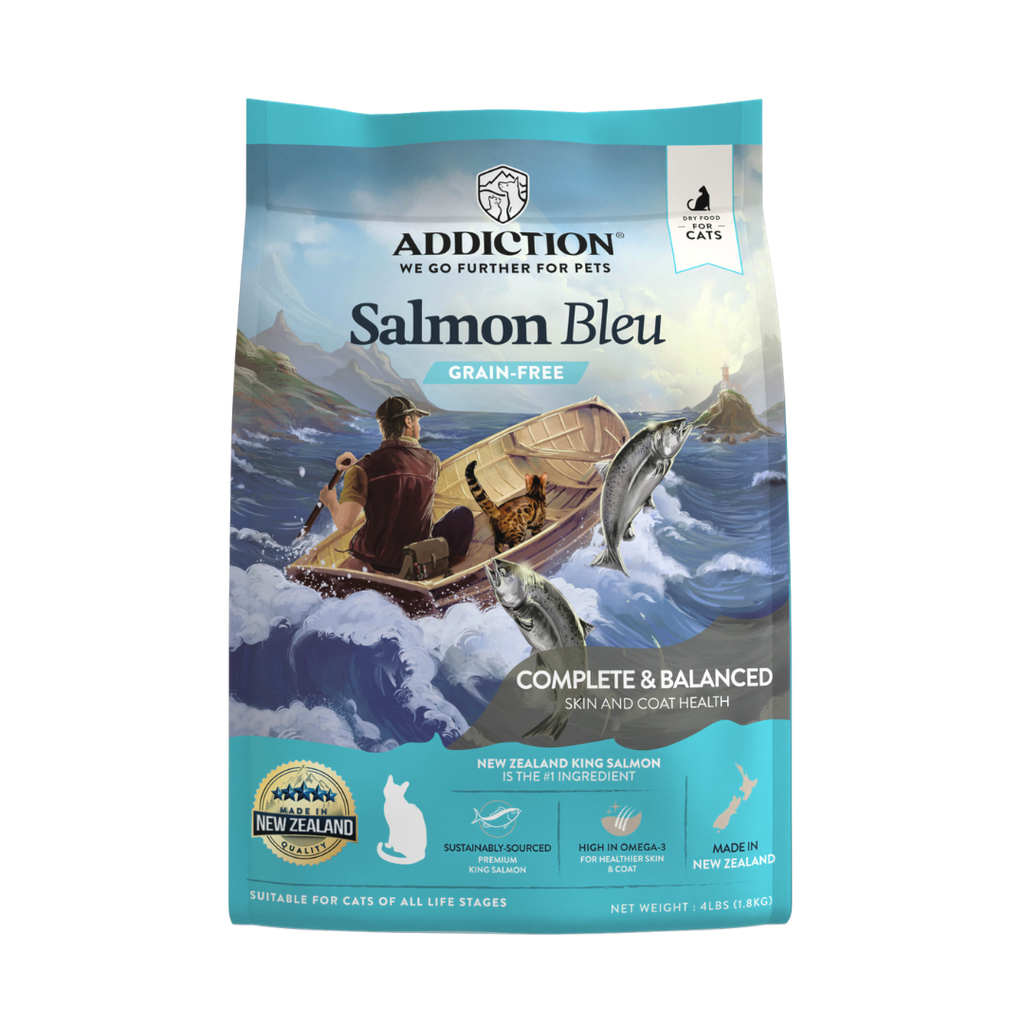Salmon Bleu Dry Cat Food