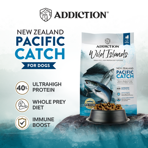 Wild Islands Pacific Catch Premium King Salmon Mackerel & Hoki Dry Dog Food