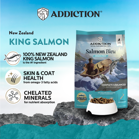 Salmon Bleu Dry Cat Food