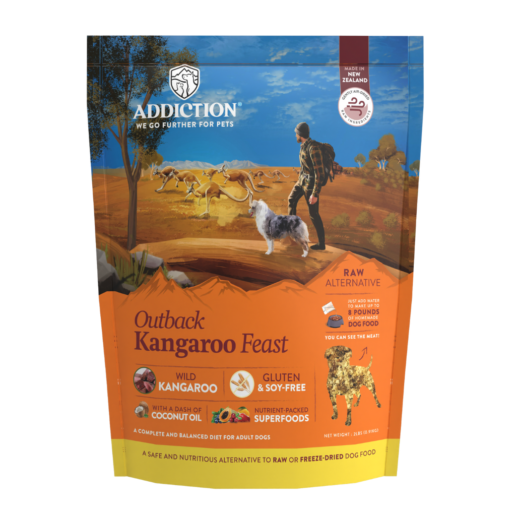 Outback Kangaroo Feast Air-Dried Dog Food 910g