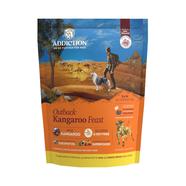 Outback Kangaroo Feast Air-Dried Dog Food 910g