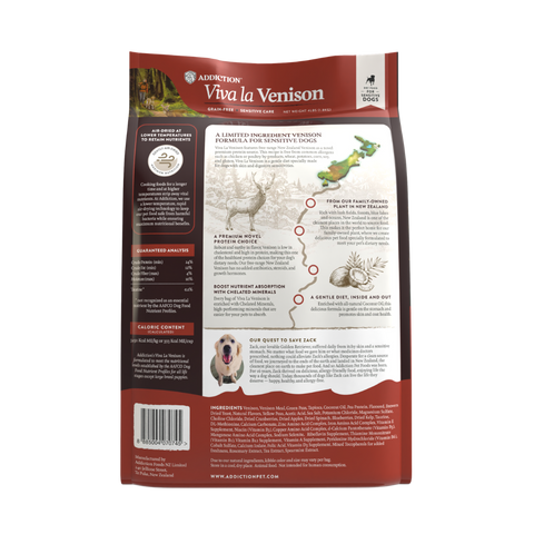 Viva La Venison Dry Dog Food