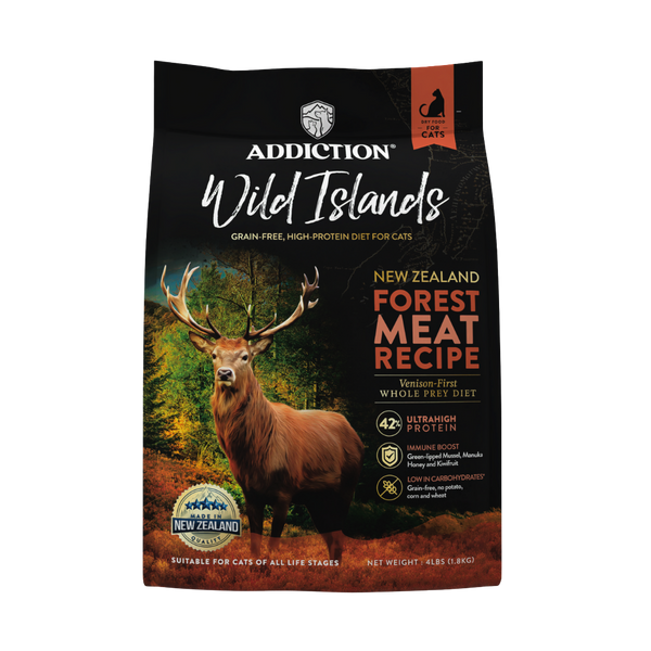 Wild Islands Forest Meat Premium Venison Recipe Dry Cat Food 1.8kg