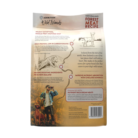 Wild Islands Forest Meat Premium Venison Recipe Dry Dog Food