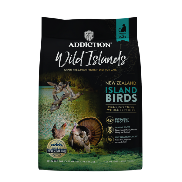 Wild Islands Island Bird Premium Duck Turkey & Chicken Dry Cat Food 1.8kg