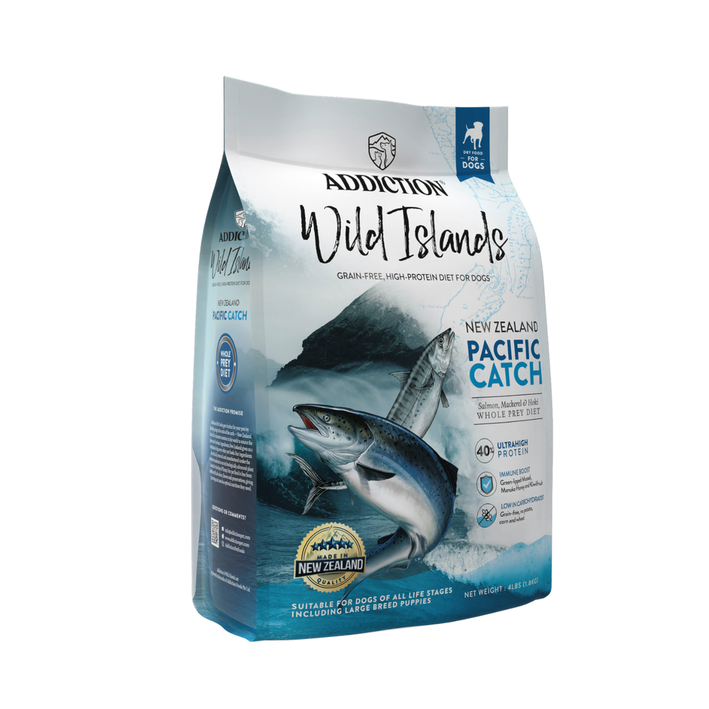 Wild Islands Pacific Catch Premium King Salmon Mackerel Hoki Dry