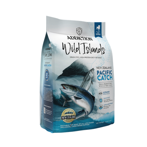 Wild Islands Pacific Catch Premium King Salmon Mackerel Hoki Dry