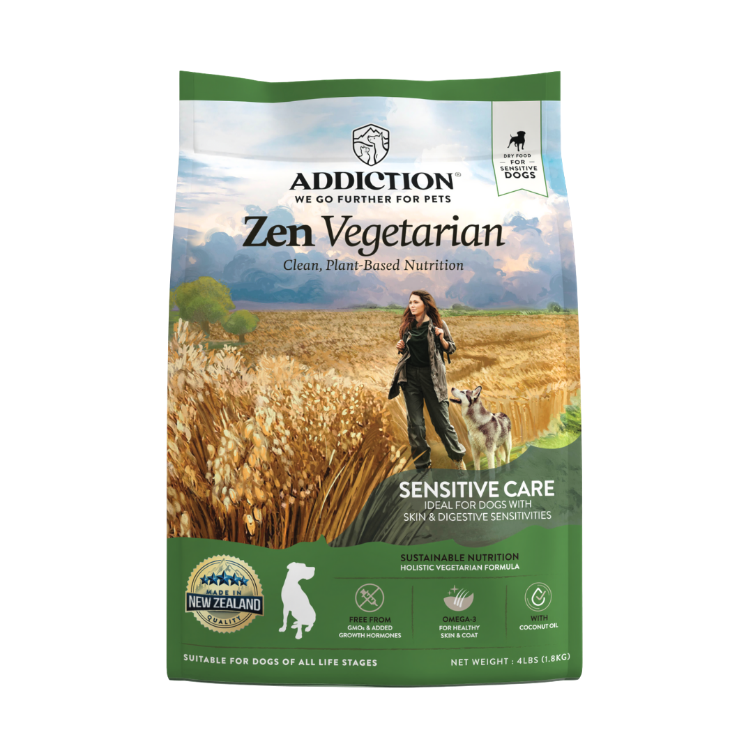 Addiction Zen Vegetarian Sensitive Care Dry Dog Food Plant-Based - Main Image