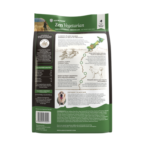 Zen Vegetarian Dry Dog Food